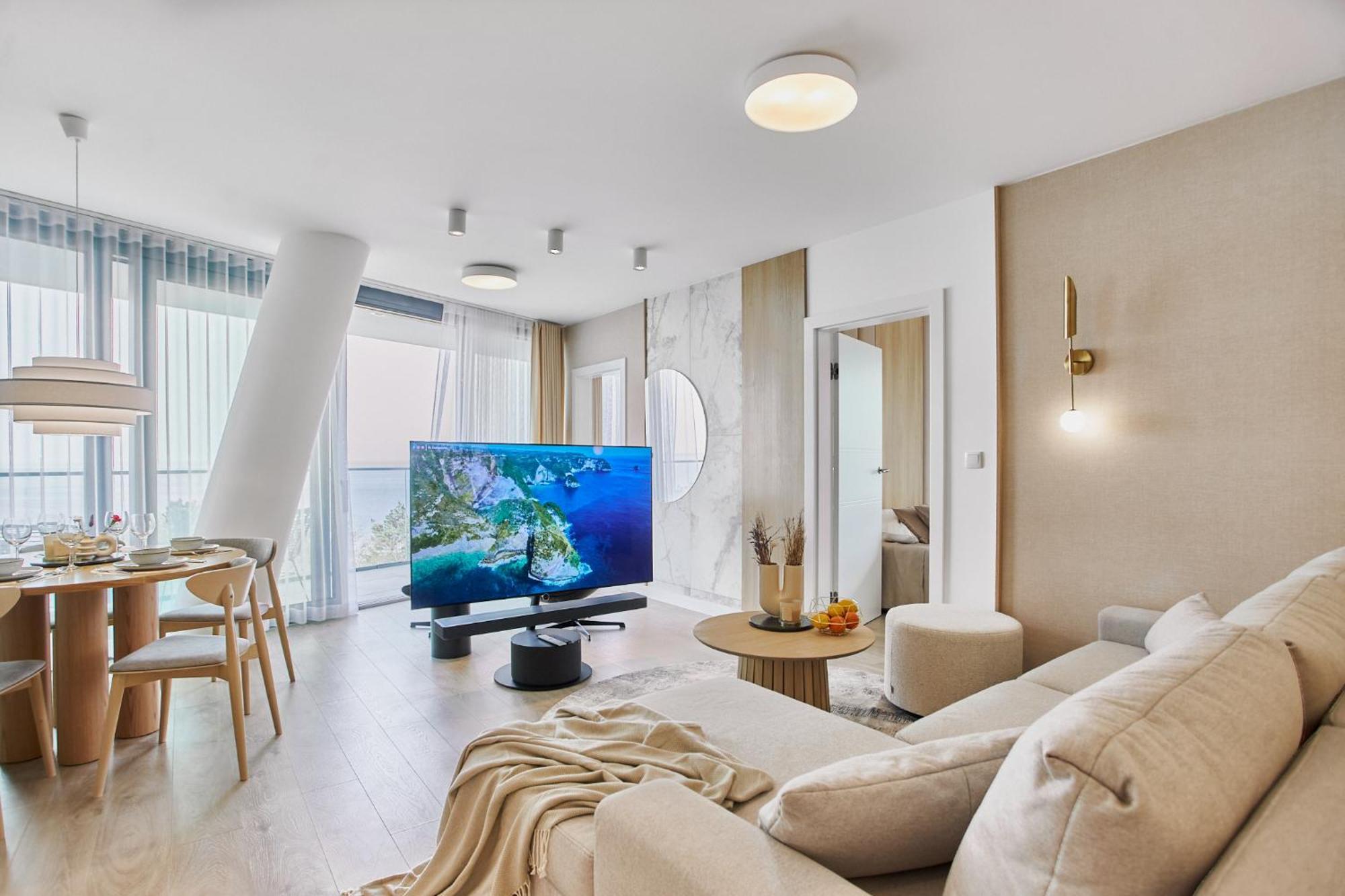 Wave Beachfront Family Apartment Miedzyzdroje Exterior foto